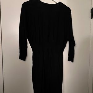 Black sweater dress from Express